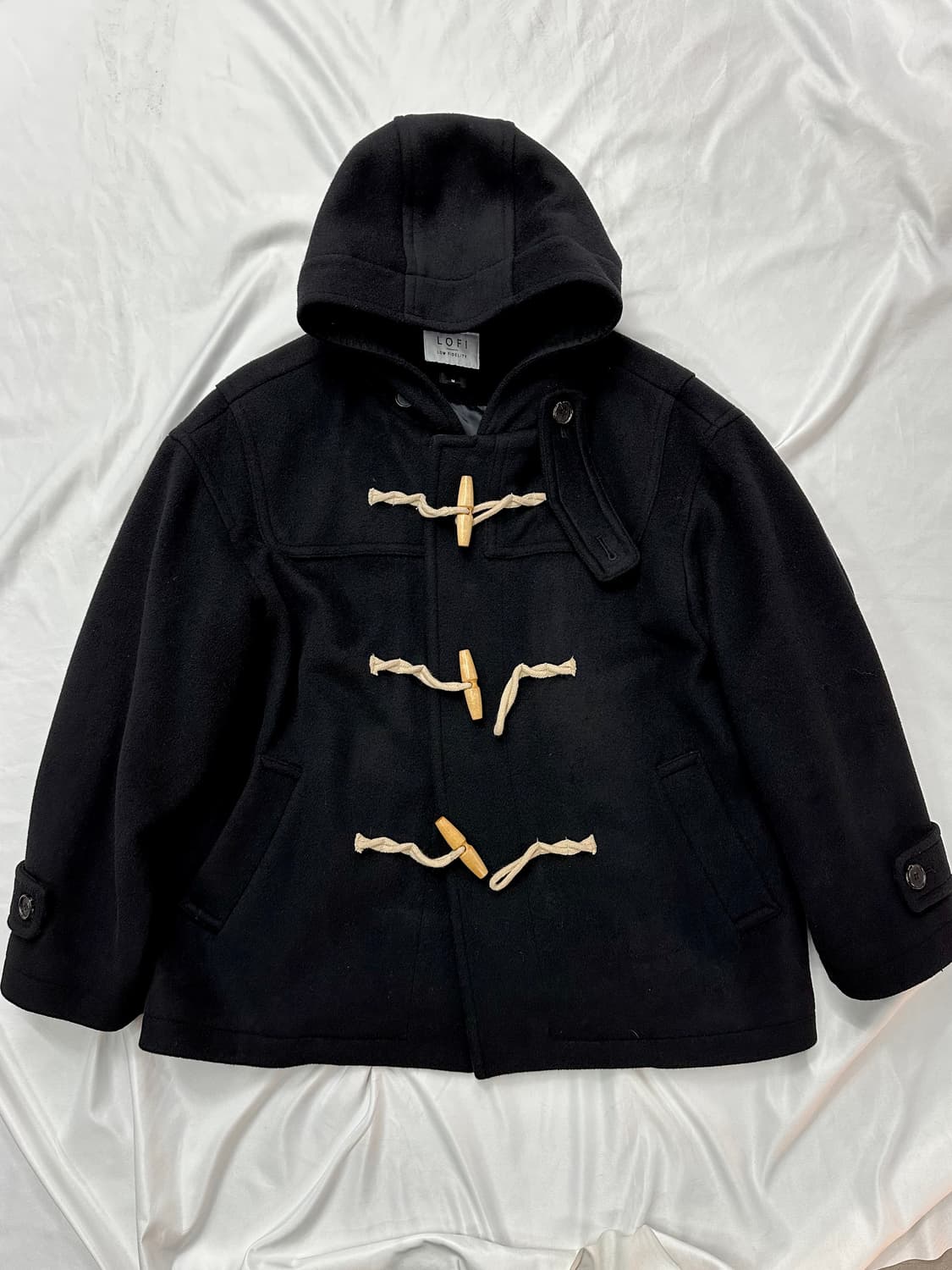 로파이(LOFI) 울더플 숏코트 상품이미지2