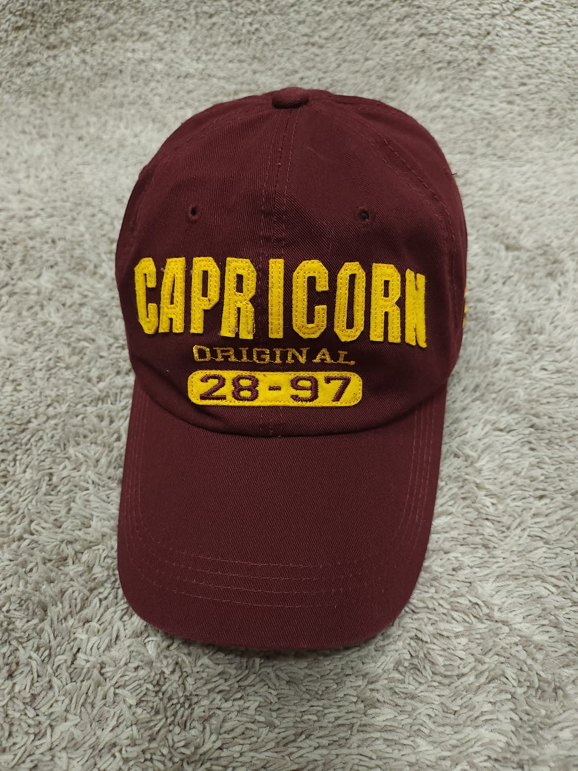 CAPRICORN 28-97 빈티지버건디 볼캡 상품이미지8