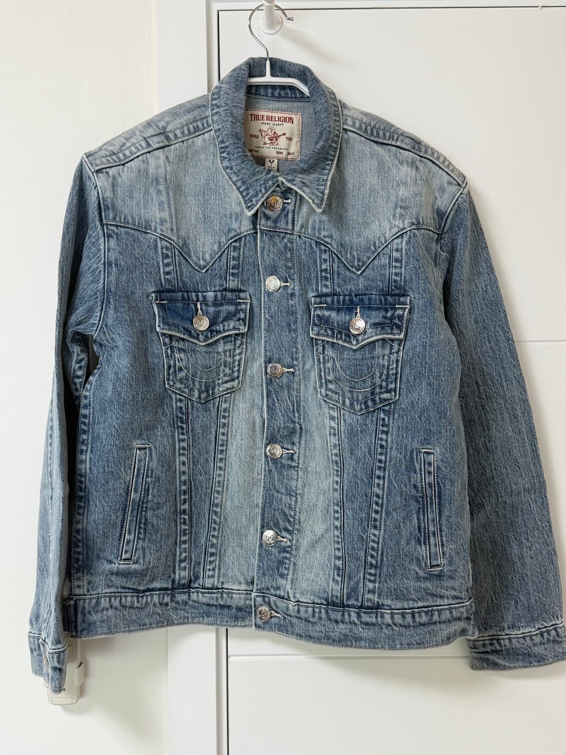 트루릴리젼 PAINTED HS OVERSIZED JIMMY JKT 데님 상품이미지1