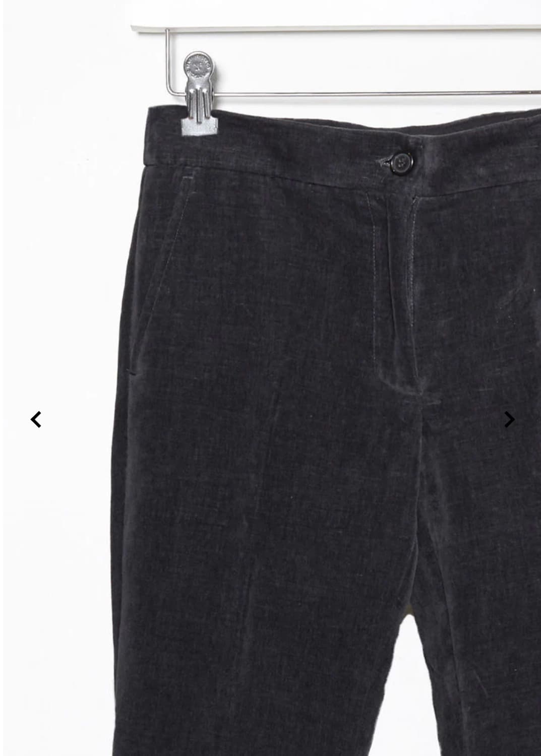 Yang Li 플레어 트라우저 벨벳 상품이미지2