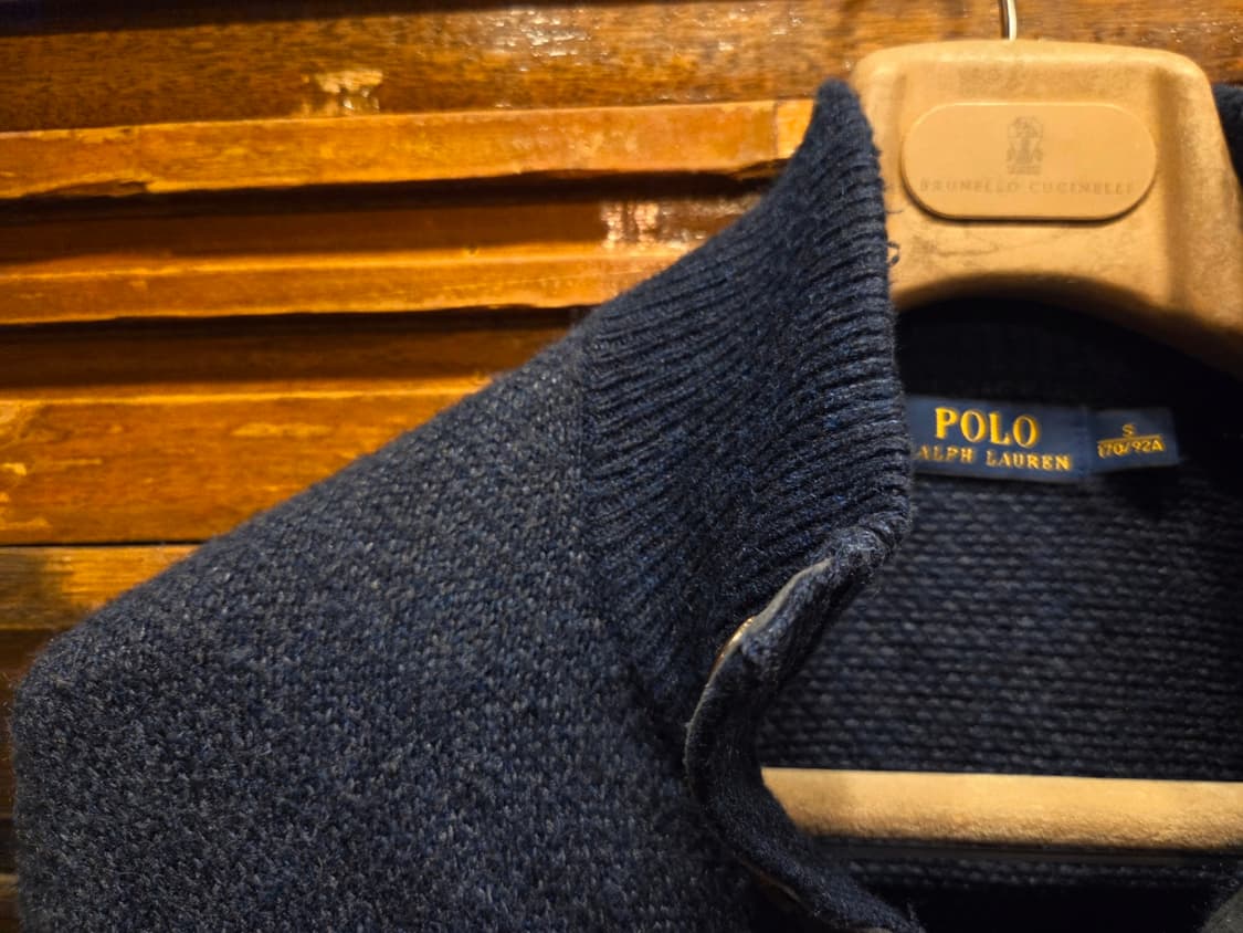 폴로랄프로렌 스웨이드 니트 상품이미지2