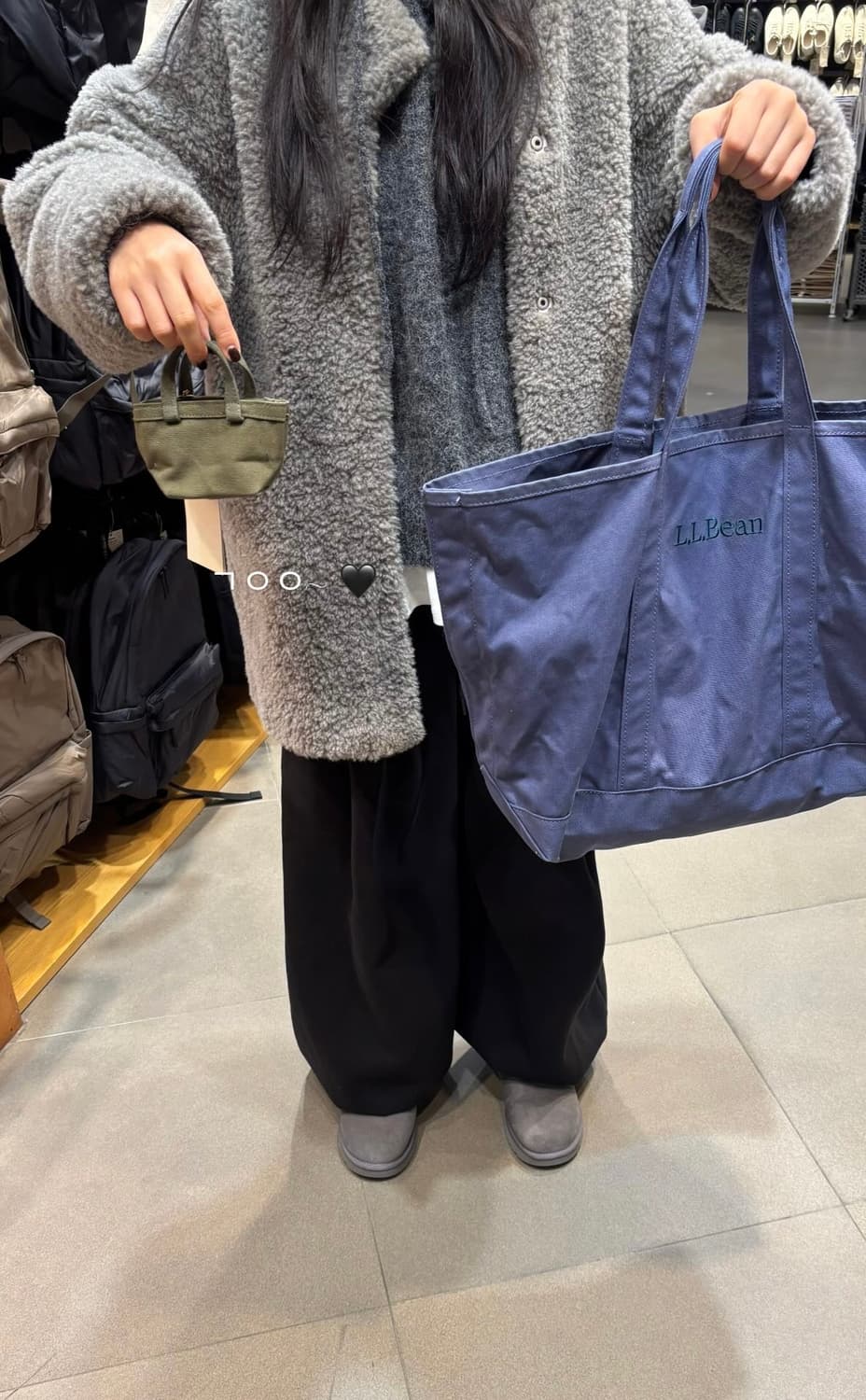 윈아웃 뽀글이 하프 무스탕 상품이미지3