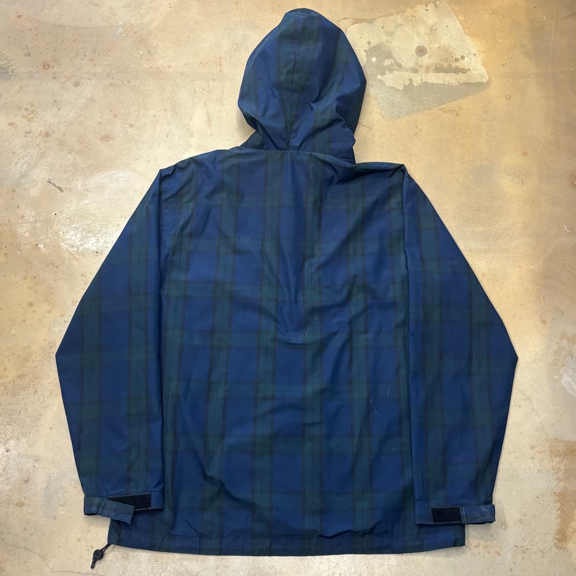 S 스투시 타탄 체크 아노락 바람막이 상품이미지3