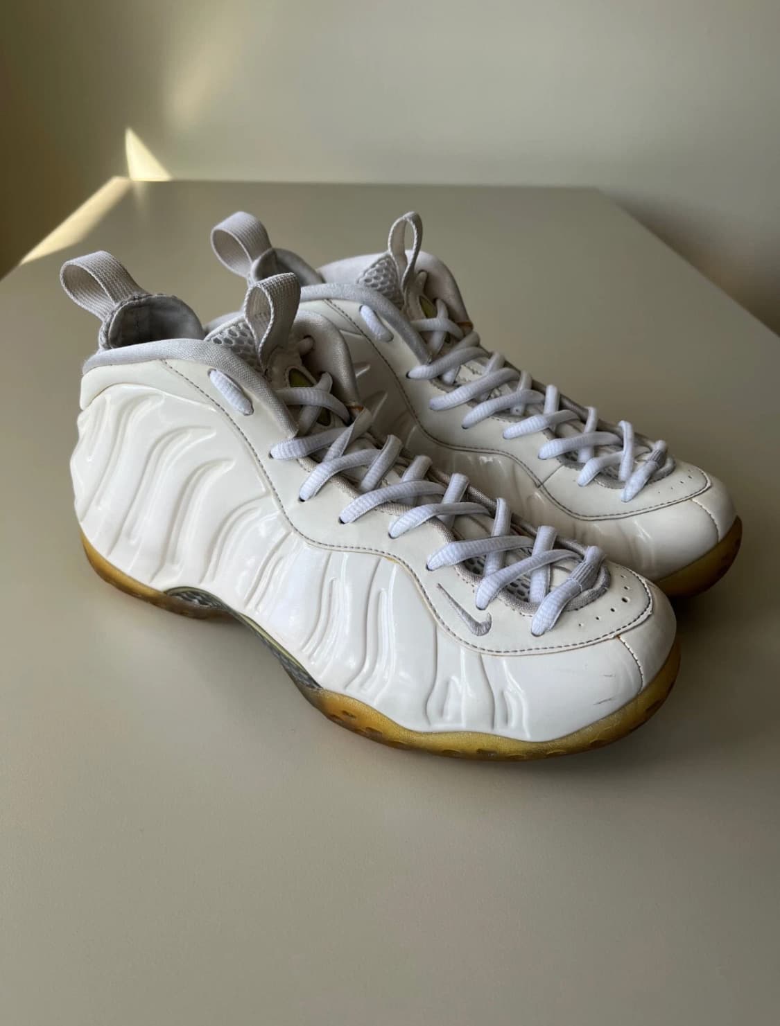 나이키 에어 폼포짓 Air Foamposite 화이트 아웃 상품이미지4