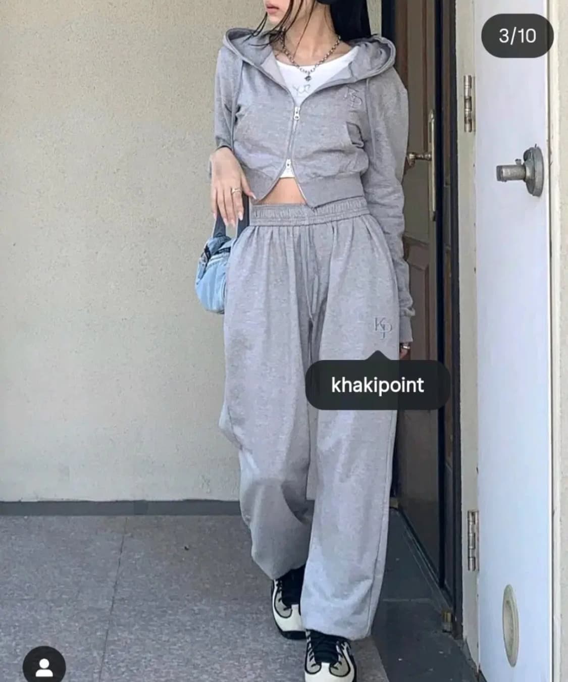 카키포인트) Kp Basic Hoodie 블랙 상품이미지2