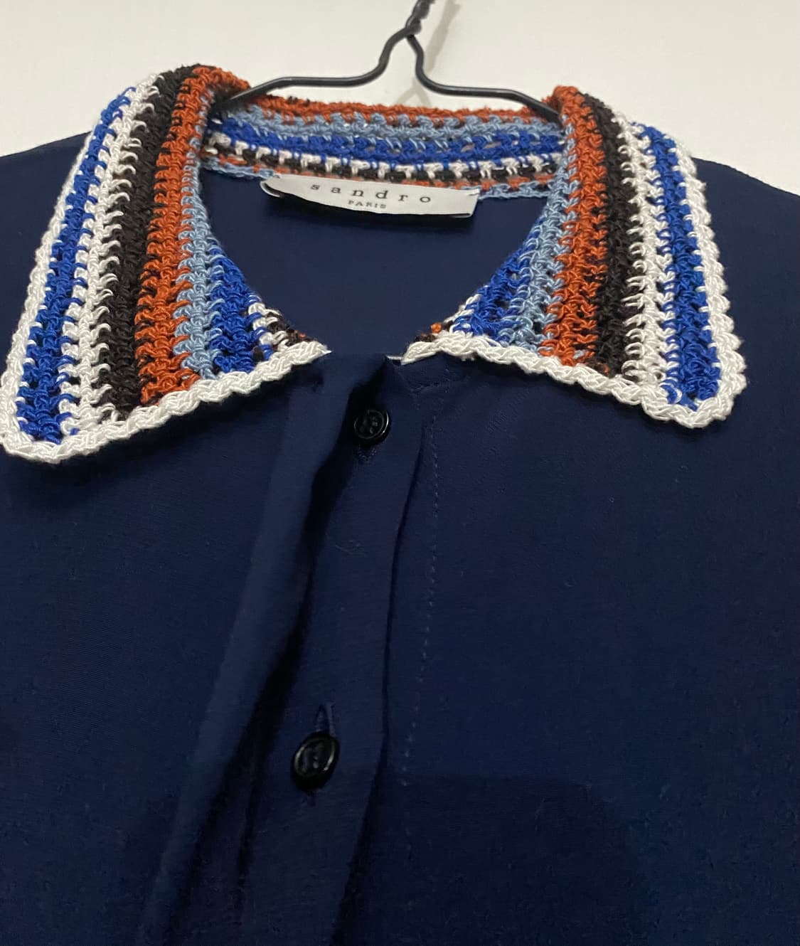 산드로 크로셰 미니 원피스 상품이미지4