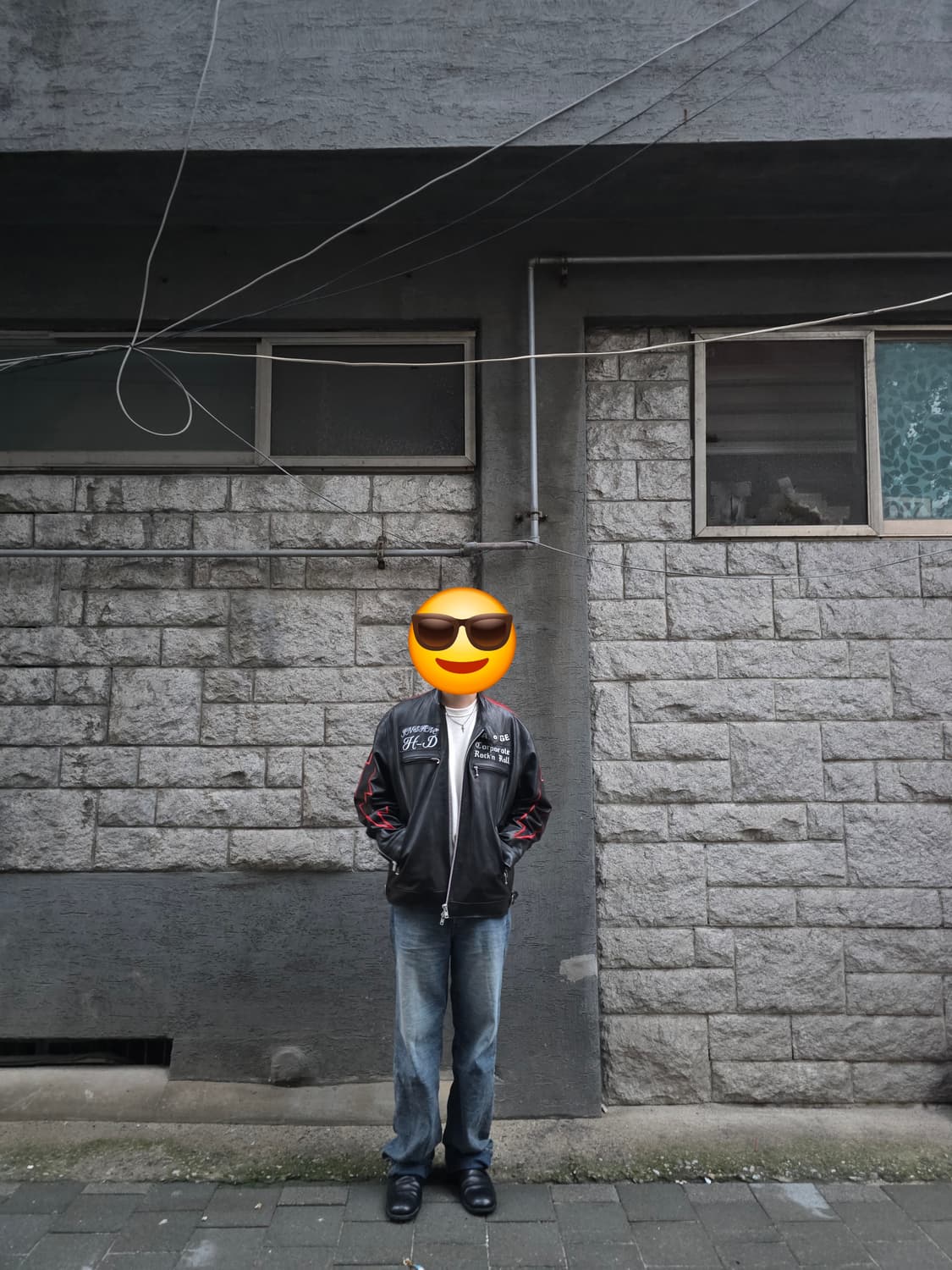 인세인개러지 비바스튜디오 콜라보 램스킨 레더 바이크자켓 프리사이즈 상품이미지3