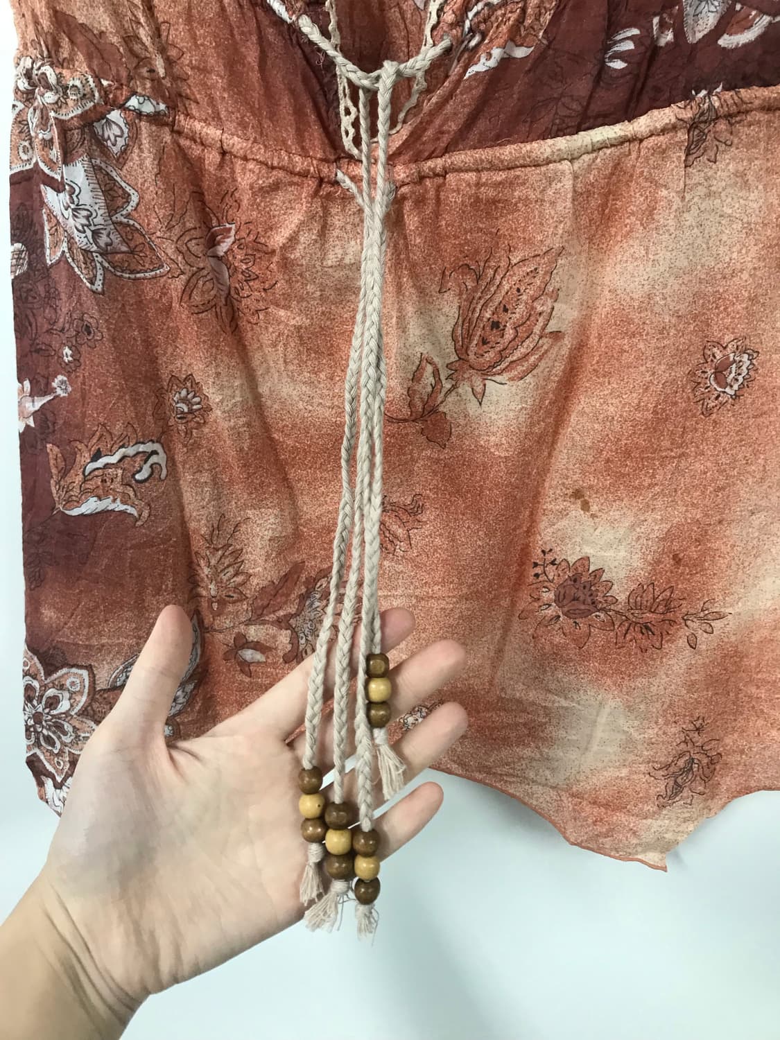 빈티지 보헤미안 블라우스 상품이미지4