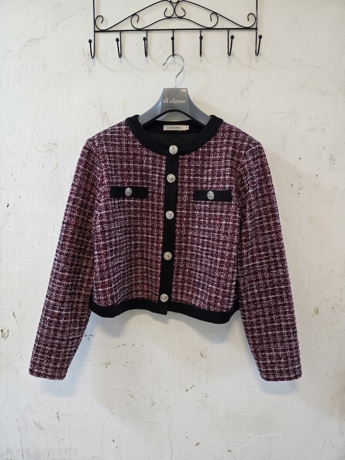 CHICLINE 트위드 자켓 XL 상품이미지1