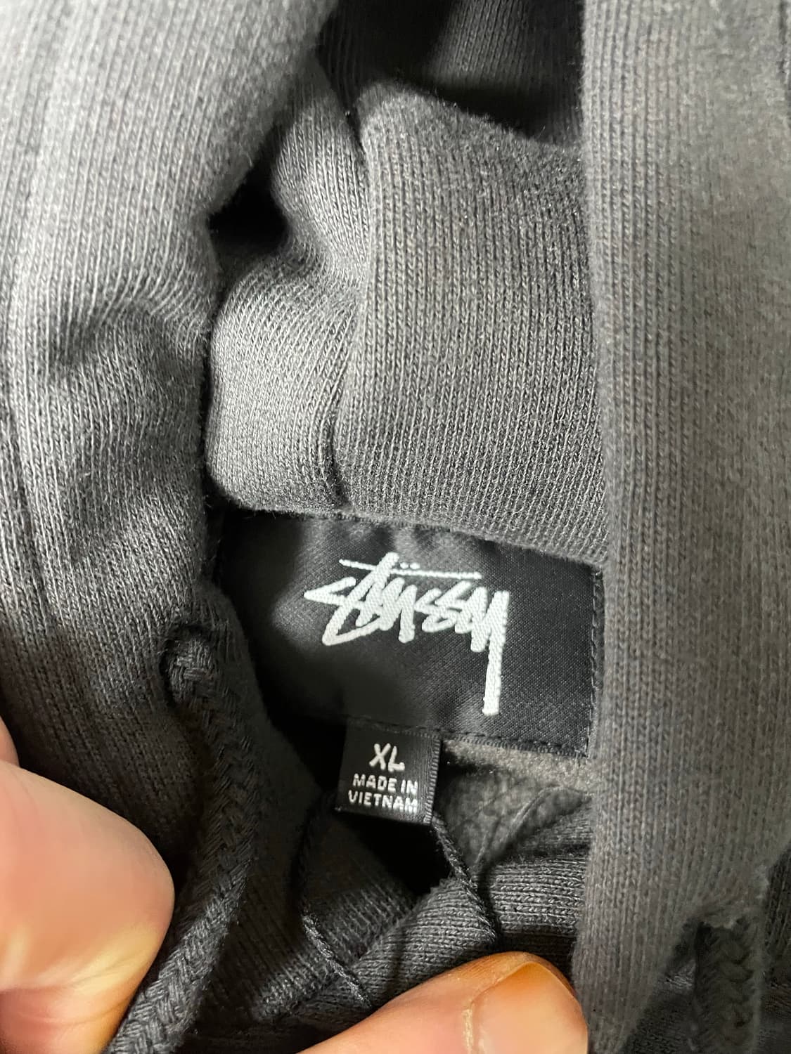 스투시 스투 아플리케 후드 XL 상품이미지3