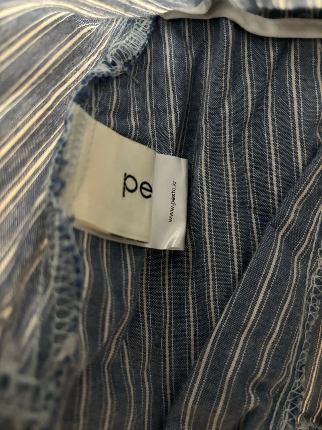 페스토 STRIPE ASYMMETRY SKIRT RAINY DAY 상품이미지3