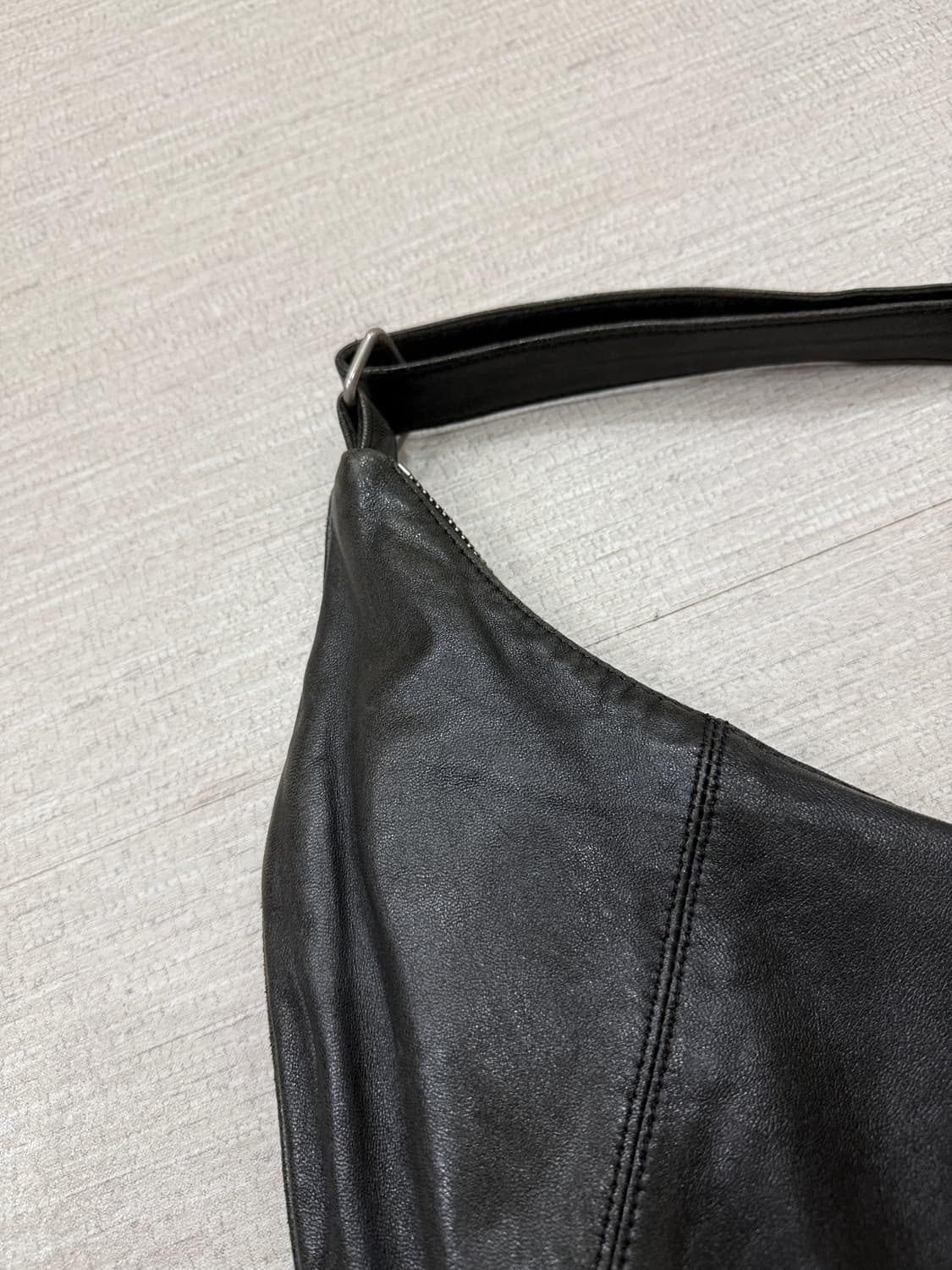 monkey time 레더 크로스백 상품이미지5