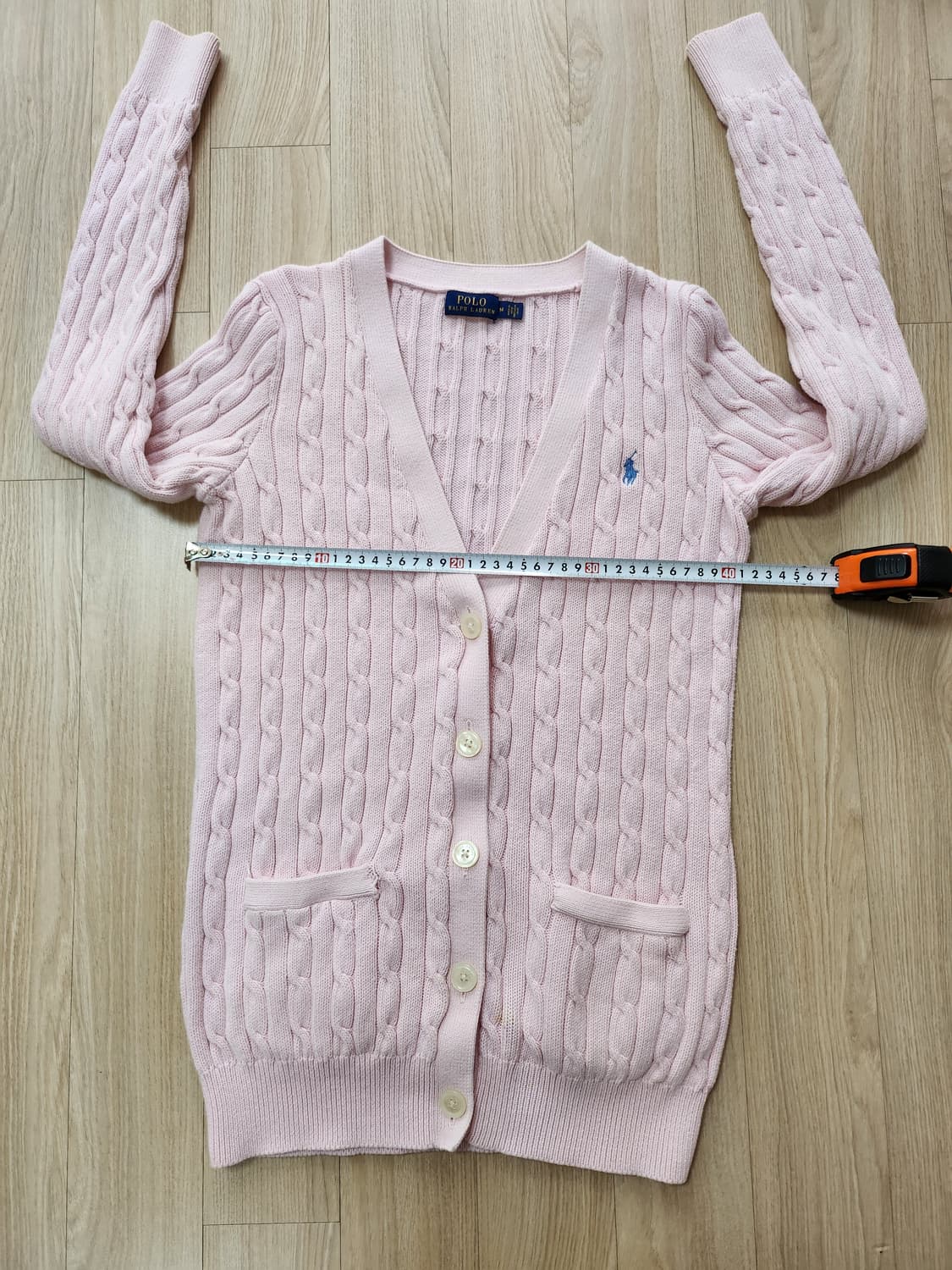 폴로랄프로렌 케이블가디건 (M 상품이미지5