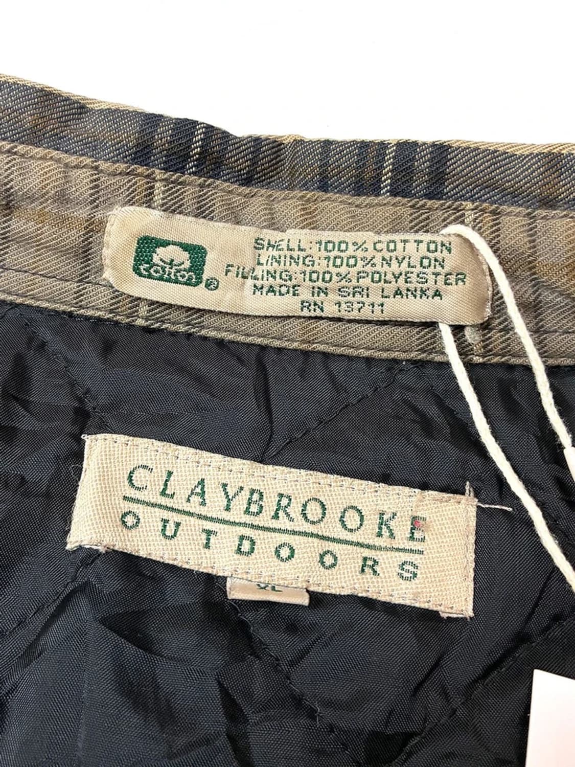 ClayBrooke 00s USA 누빔 플란넬 셔츠 PN5241 상품이미지6