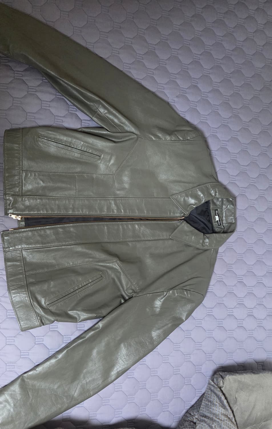 80's 시어스 크롭 레더자켓 상품이미지2