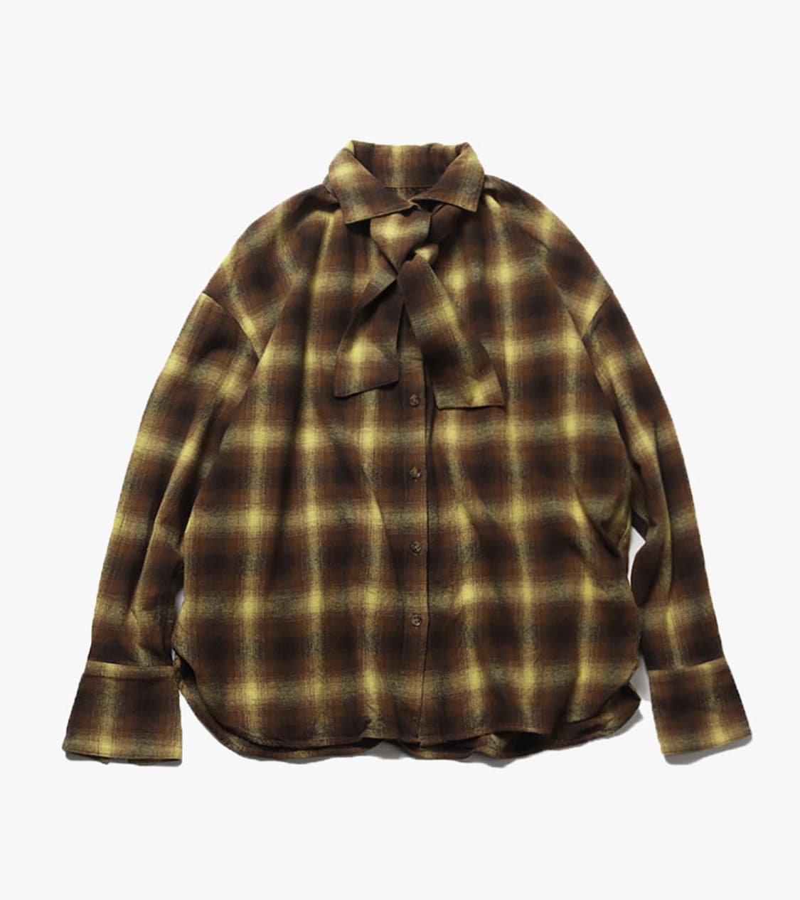 B:MING BY BEAMS - CHECK TIE SHIRT 상품이미지1