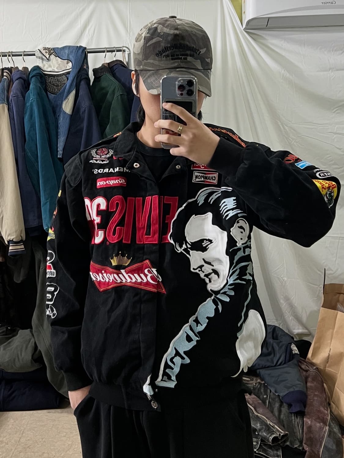 CHASE 제프해밀턴 엘비스 레이싱자켓 상품이미지3