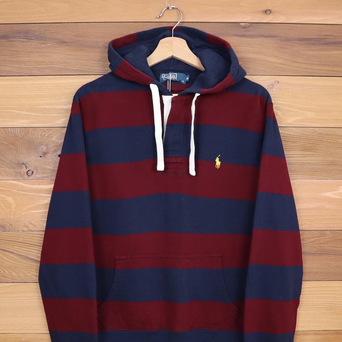 폴로 빅스트립 럭비후디   상품이미지2
