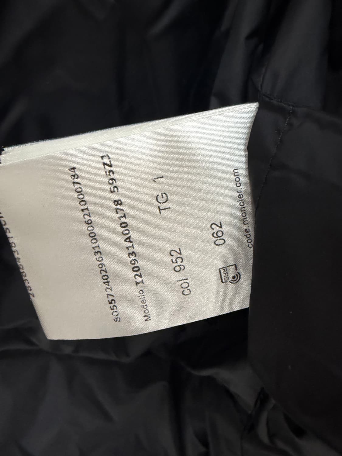 몽클레르 미라벨 쇼트 다운 패딩 자켓 블랙 ( 55 ) 상품이미지7