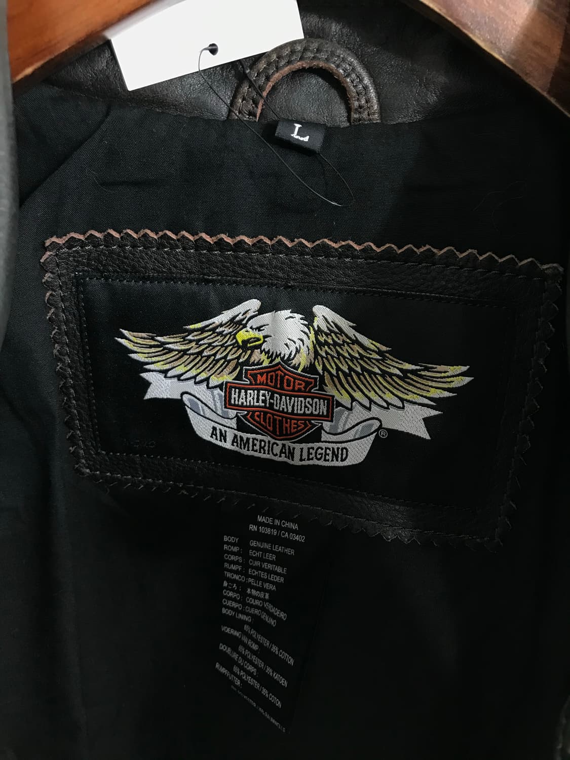 할리데이비슨 바이크 레더 가죽 자켓 상품이미지8