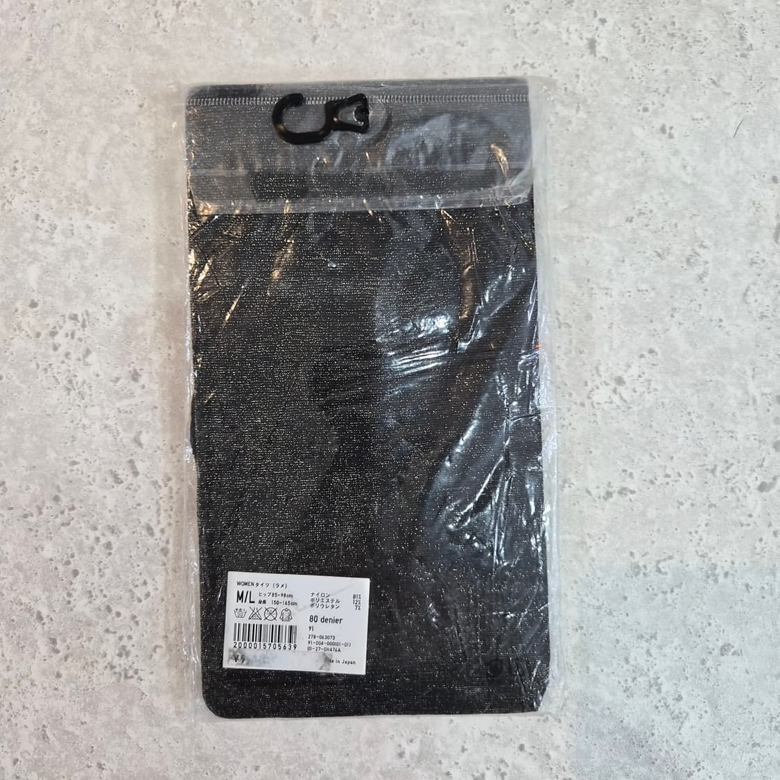 UNIQLO 블랙 펄 80데니어 타이츠 팬티스타킹 상품이미지6
