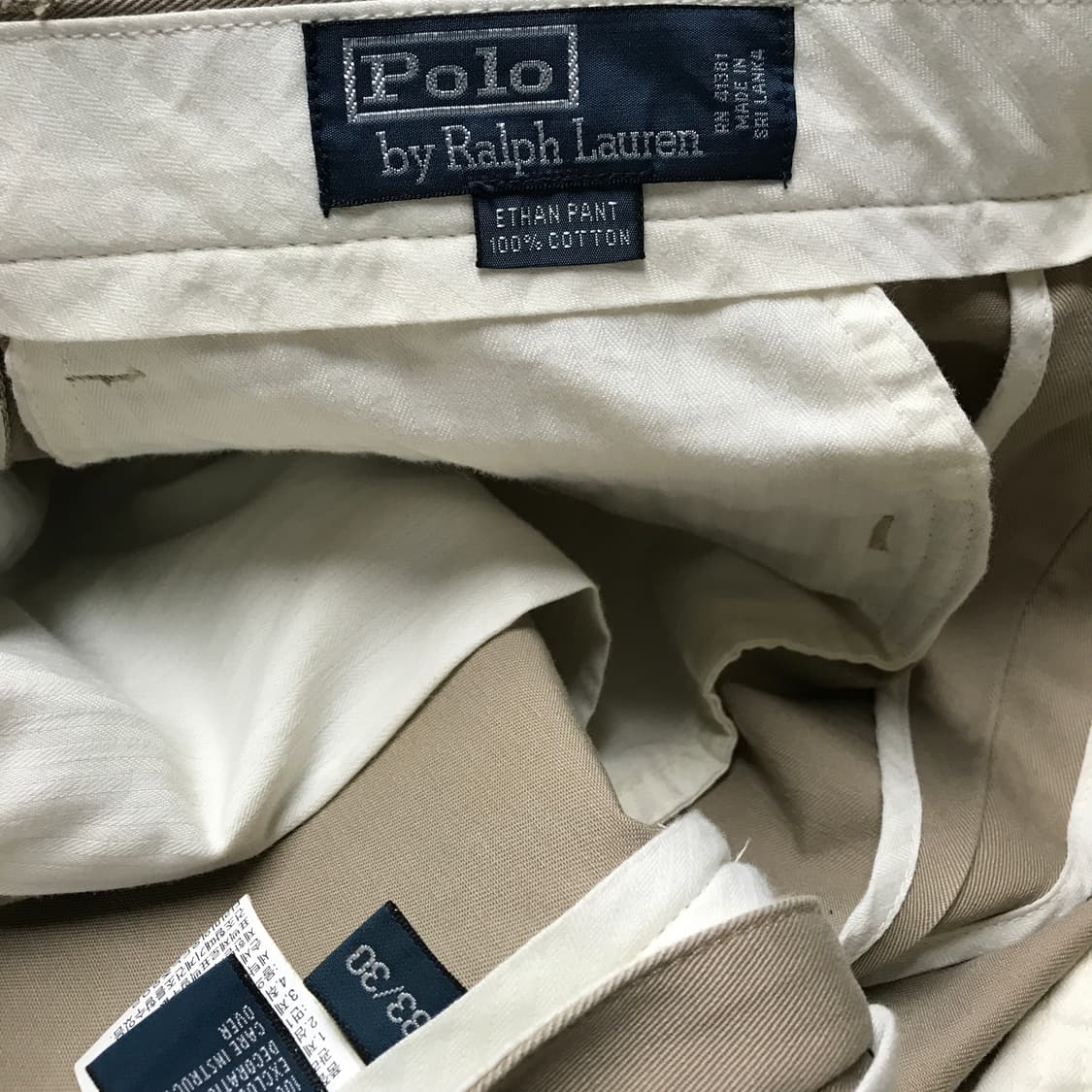 폴로 랄프로렌 베이지 치노 팬츠 33/30 상품이미지6