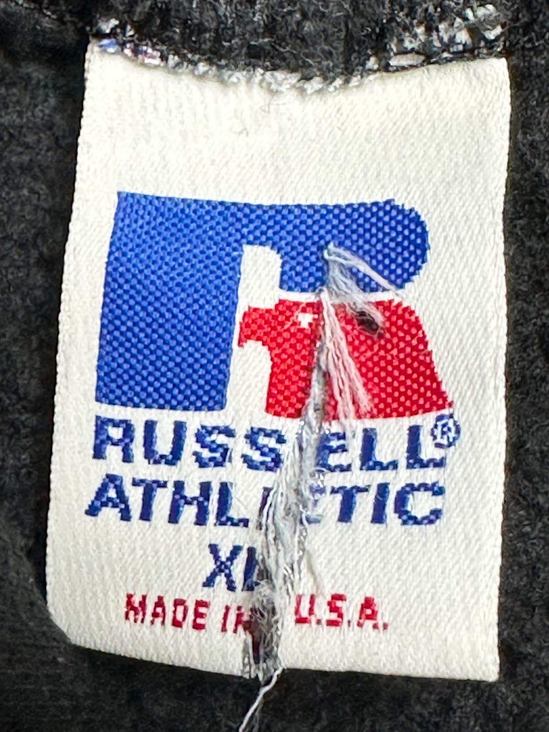 빈티지 90s 러셀 후드 블랙 USA 상품이미지3
