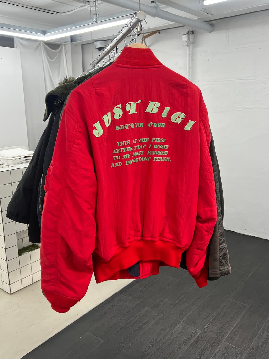 맨즈비기 타케오키쿠치 아카이브 봄버자켓  상품이미지6