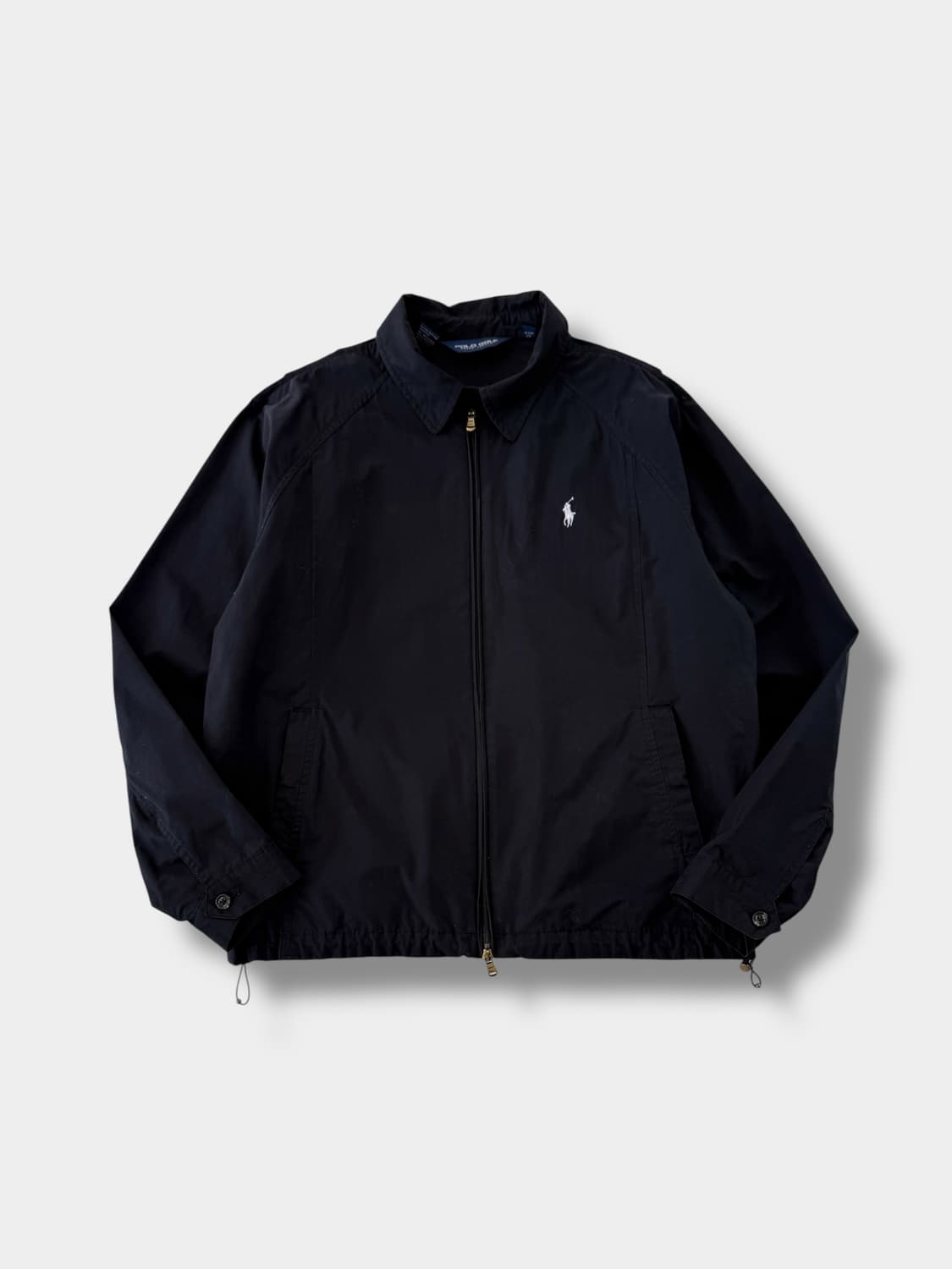 폴로 랄프로렌 루즈핏 폴리쉘 블랙 패커블 블루종 자켓 상품이미지2