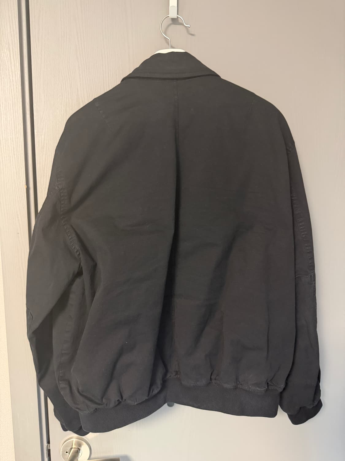 (마지막할인)26ss 브라운야드 워시드 탱커 자켓 블랙 4 새제품 상품이미지3