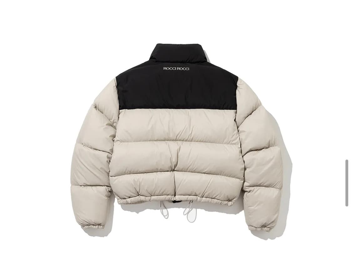 로씨로씨 덕다운 시그니처 푸퍼 패딩 베이지 상품이미지3