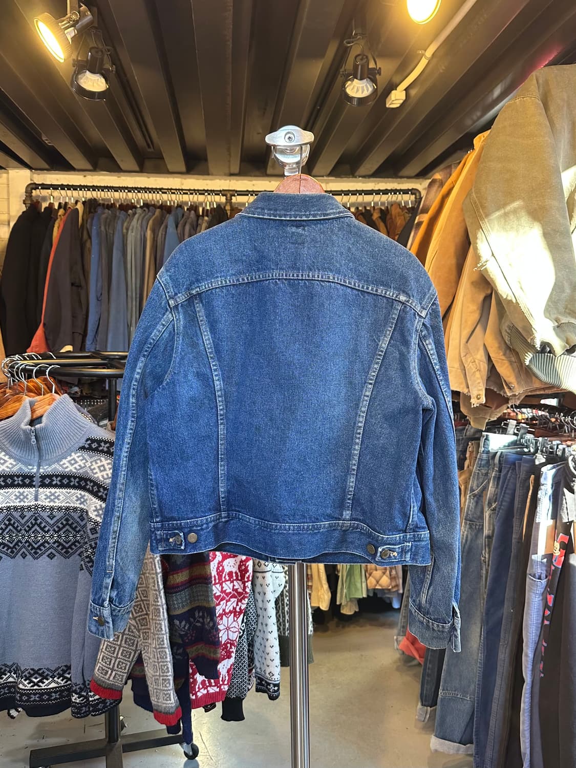 80s Lee 리 라이더 데님 트러커 자켓 made in usa 상품이미지2