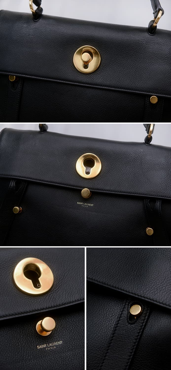생로랑 (YSL) 삭 뮤즈 투 블랙브라운 2웨이 (토트.숄더.크로스) 상품이미지8
