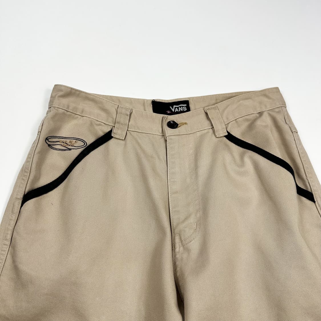 30 반스 올드스쿨 빈티지 와이드 워크팬츠 베이지 상품이미지3
