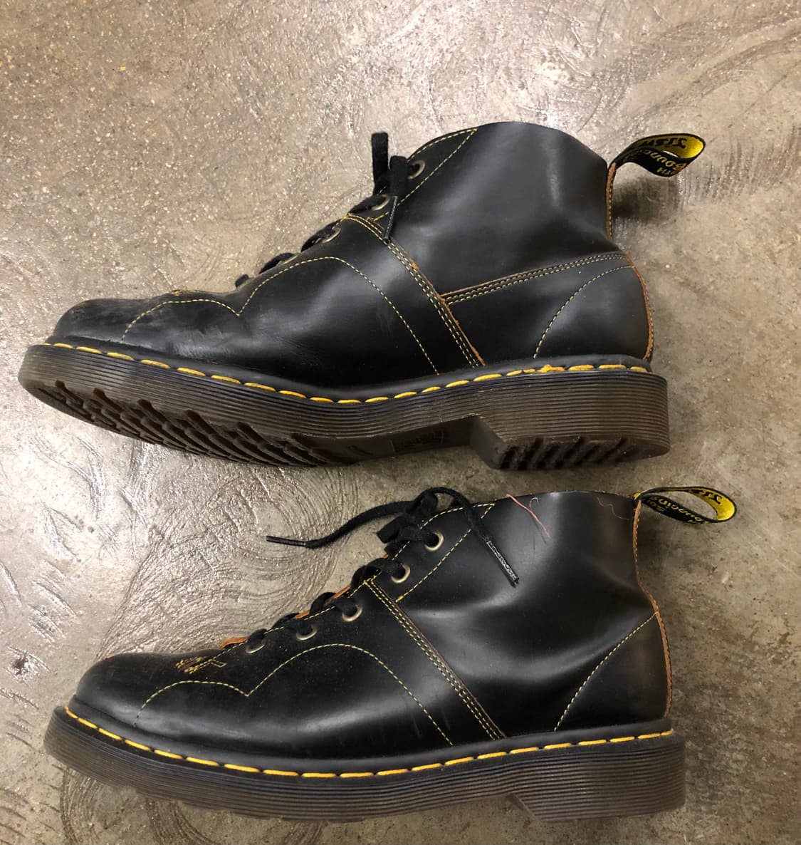 닥터마틴 처치 부츠 블랙 UK6 상품이미지3