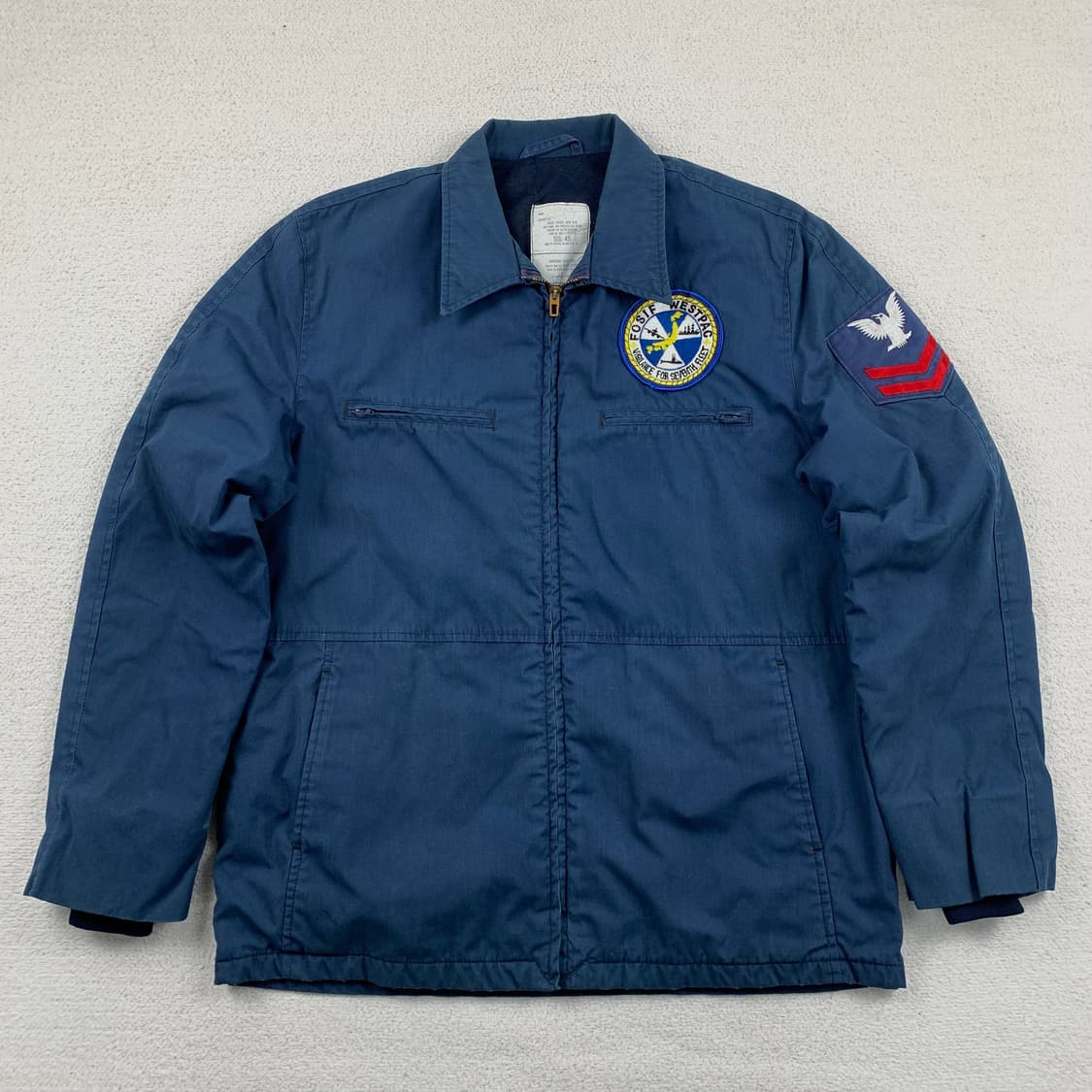 80's 미해군 U.S Navy 유틸리티 자켓 상품이미지1