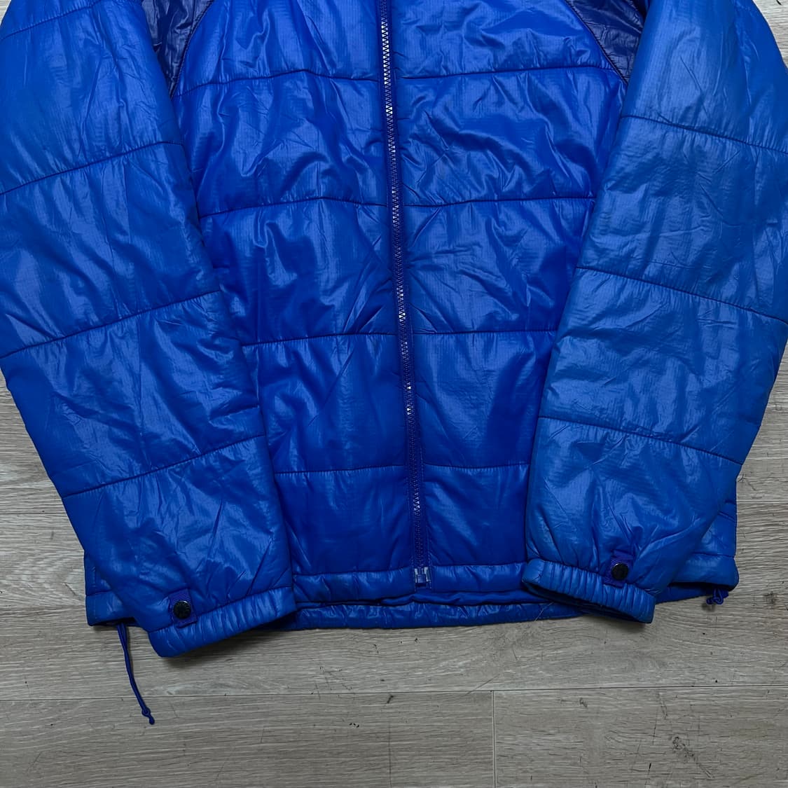 노스페이스 투톤 배색 경량패딩 점퍼 [블루] L/100 상품이미지3