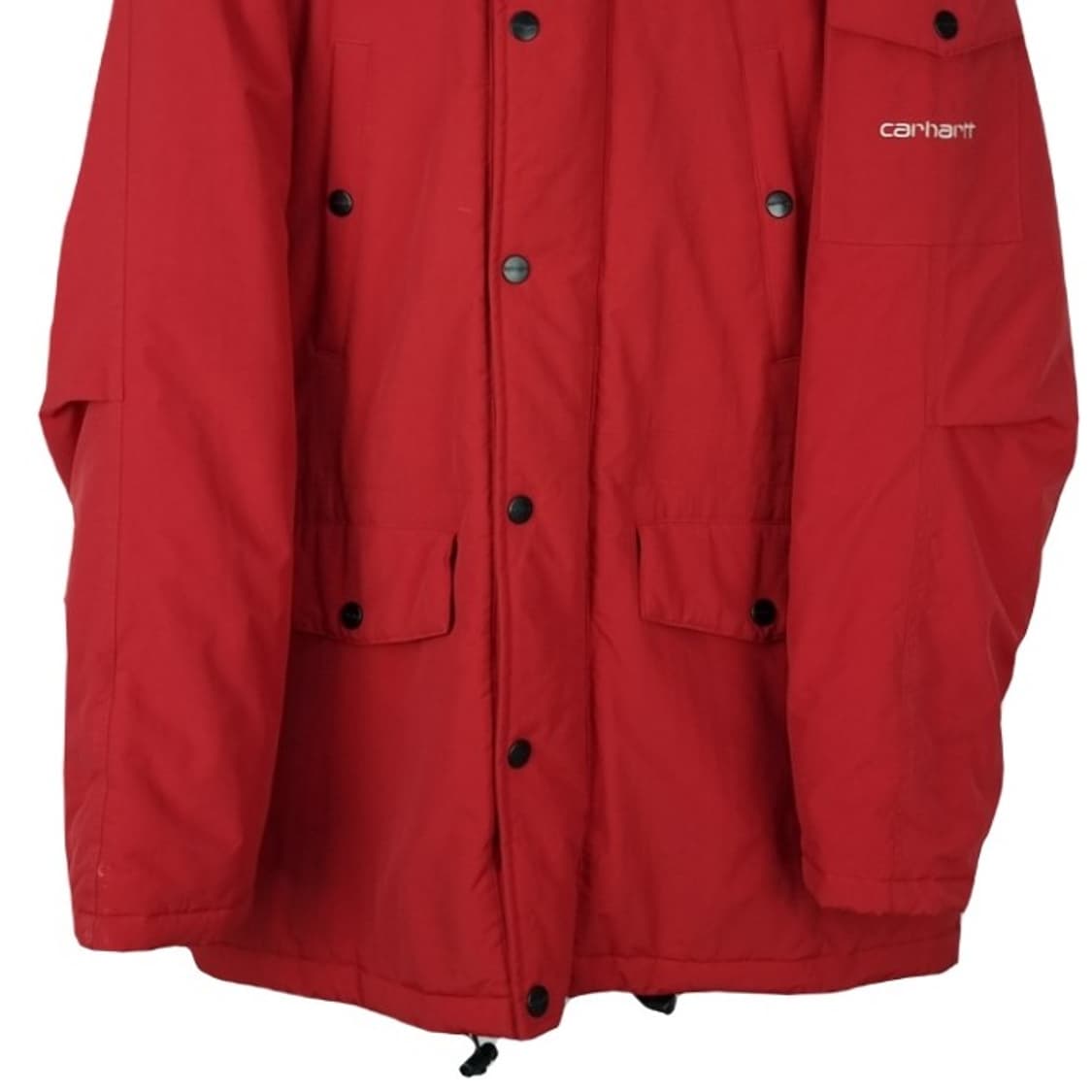 [CARHARTT] 칼하트 로고 패치 야상 패딩 레드 M16600 상품이미지5