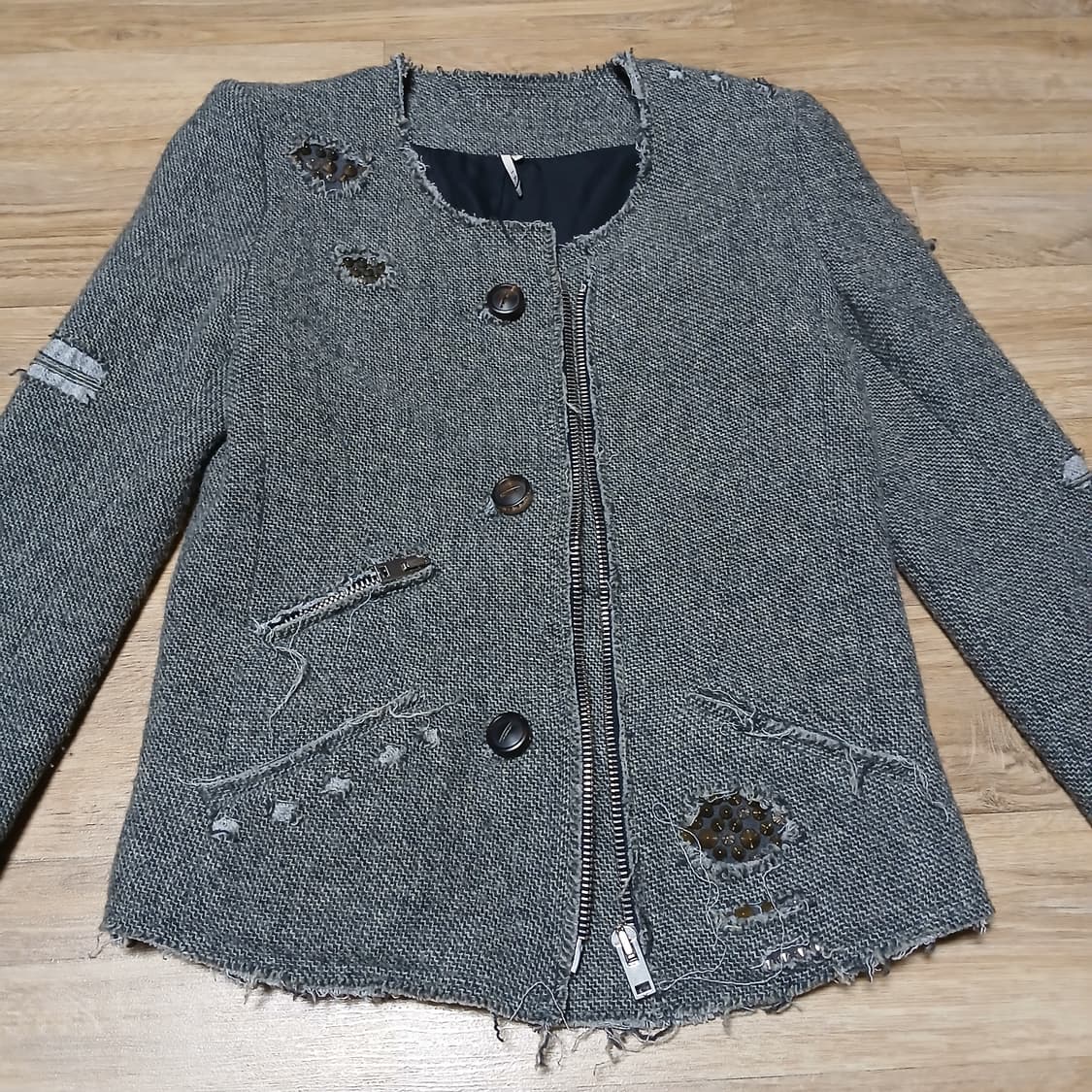 i ro 이로 트위드 자켓 상품이미지6