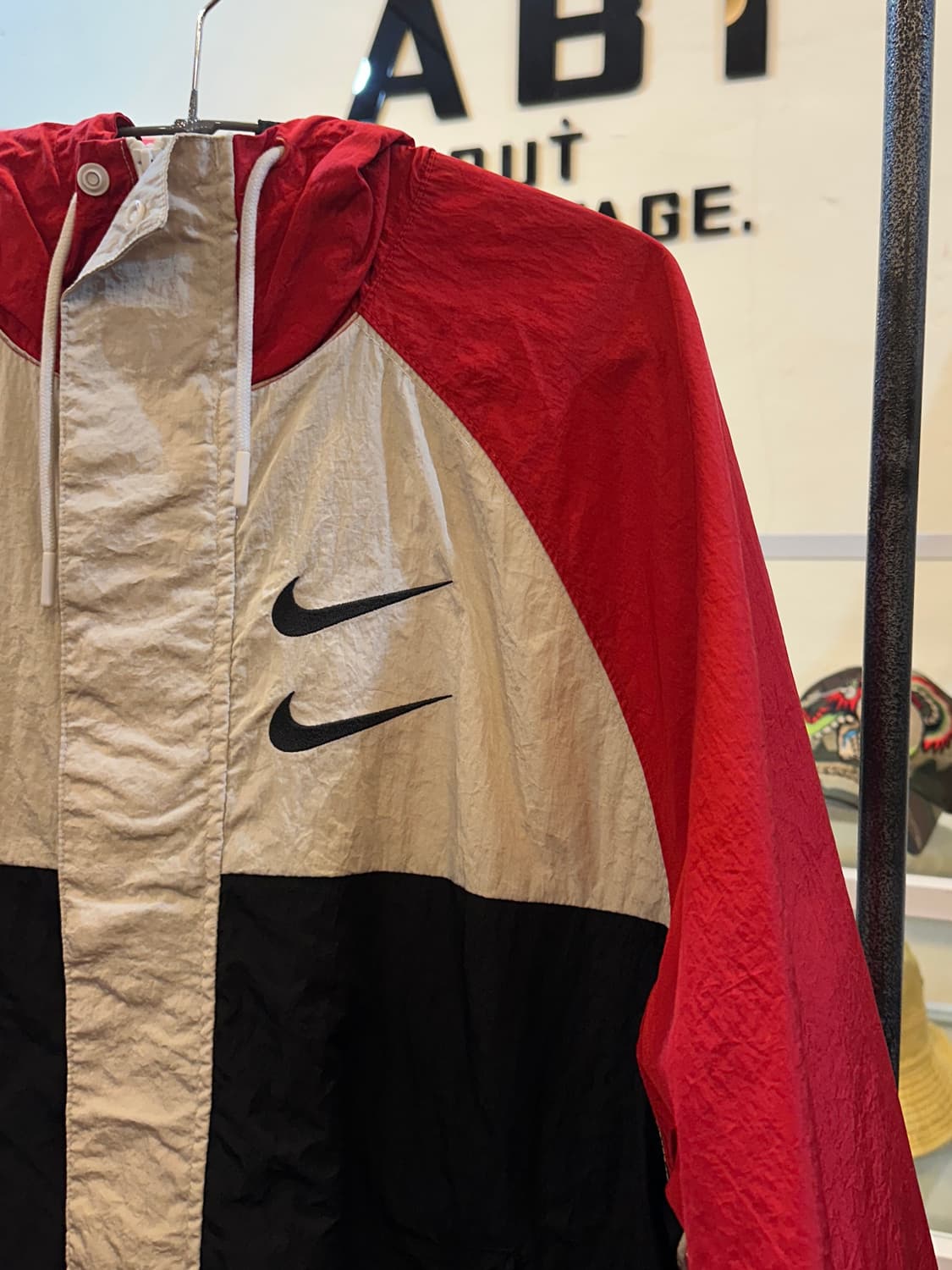 나이키 더블 스우시 윈드러너 우븐 자켓 M 상품이미지2