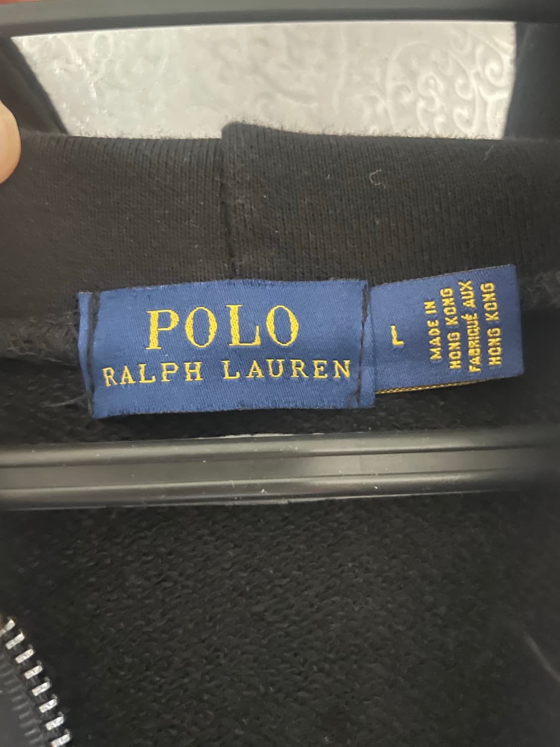 폴로 후드집업 L 상품이미지2