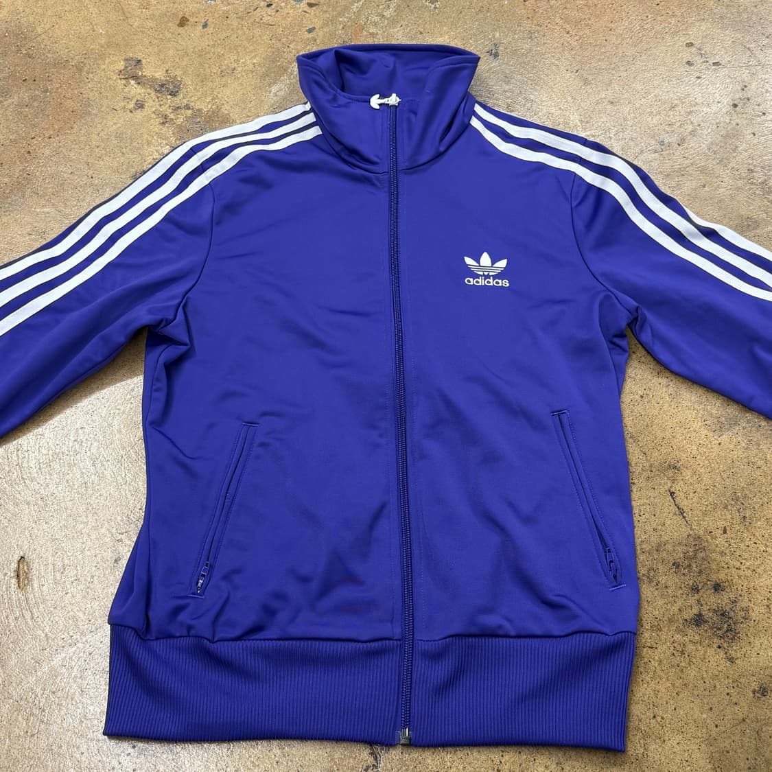 [정품/S] 아디다스 삼선 트랙탑 퍼플 져지 b18 상품이미지3