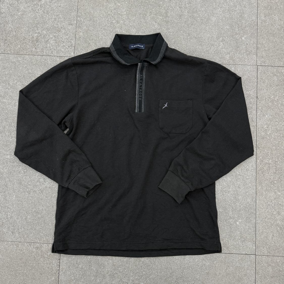  알바트로스 카라 긴팔티셔츠 상품이미지3