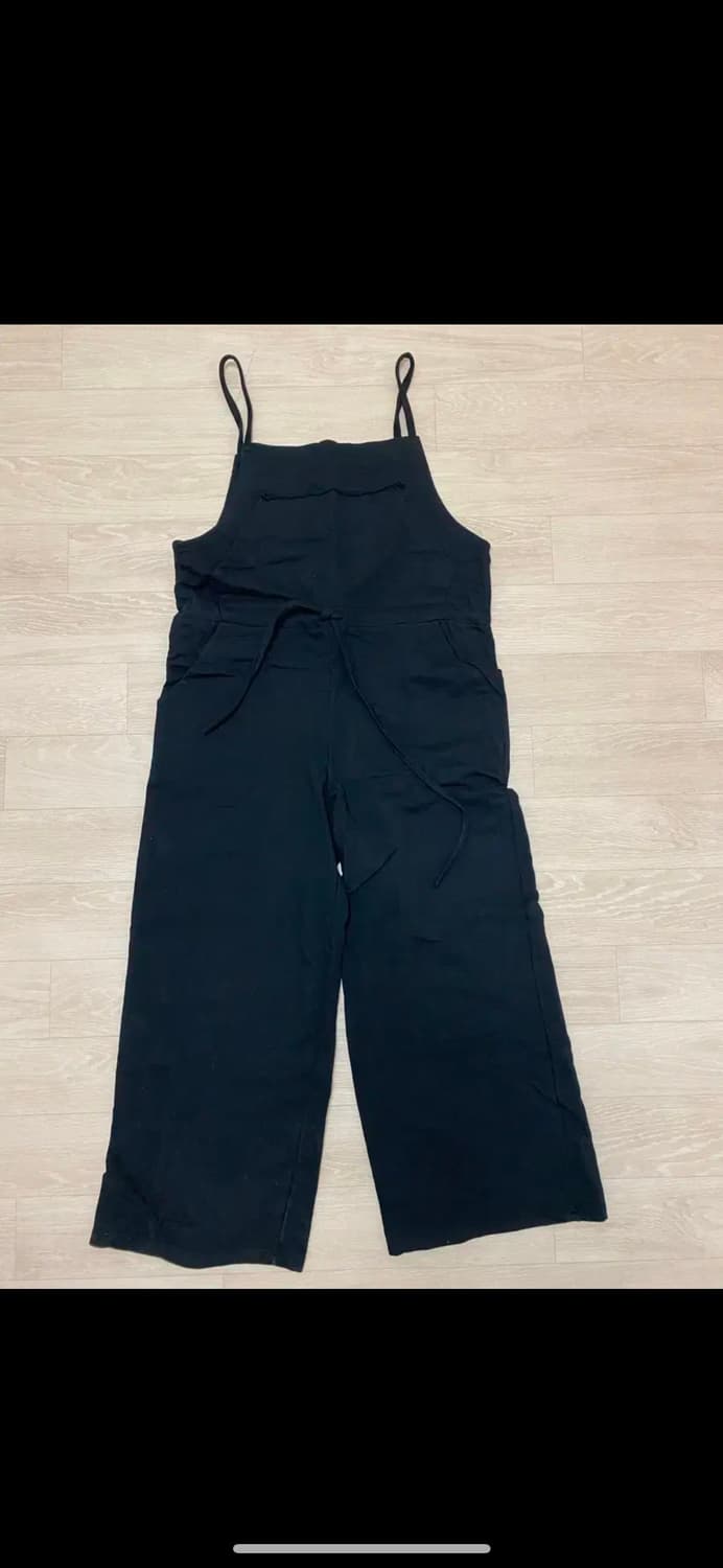 검정 멜빵 점프수트 상품이미지1