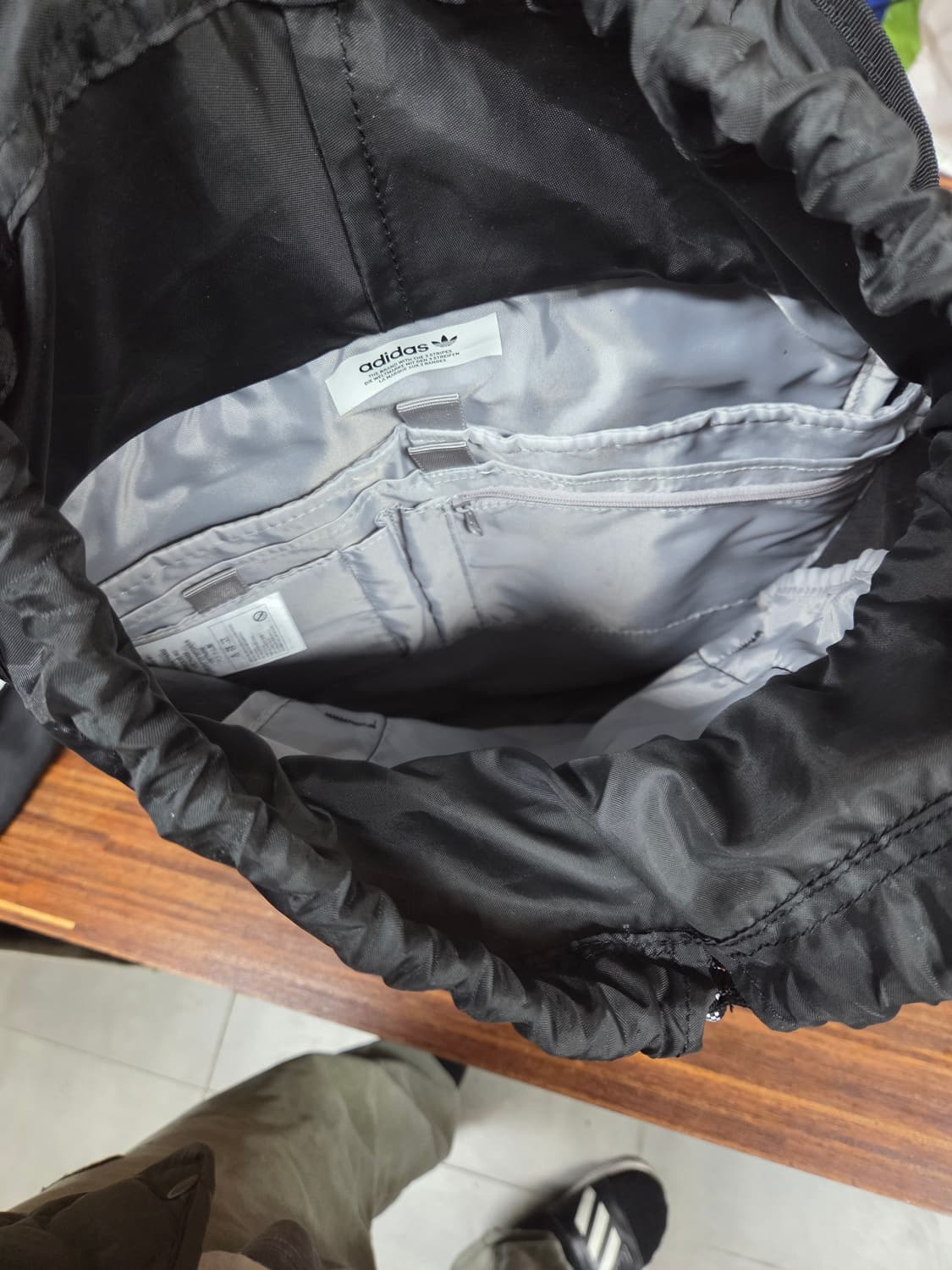 아디다스 탑로더 플리스 나일론 백팩  상품이미지4