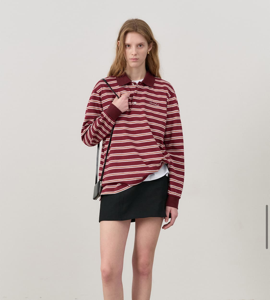 던스트 스트라이프 MULTI STRIPE COLLARED T-SHIRT 상품이미지2