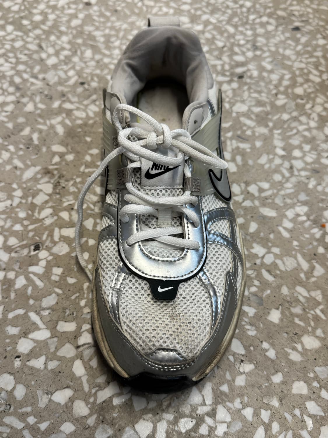 Nike V2K Run Summit White Metallic Silve 상품이미지6