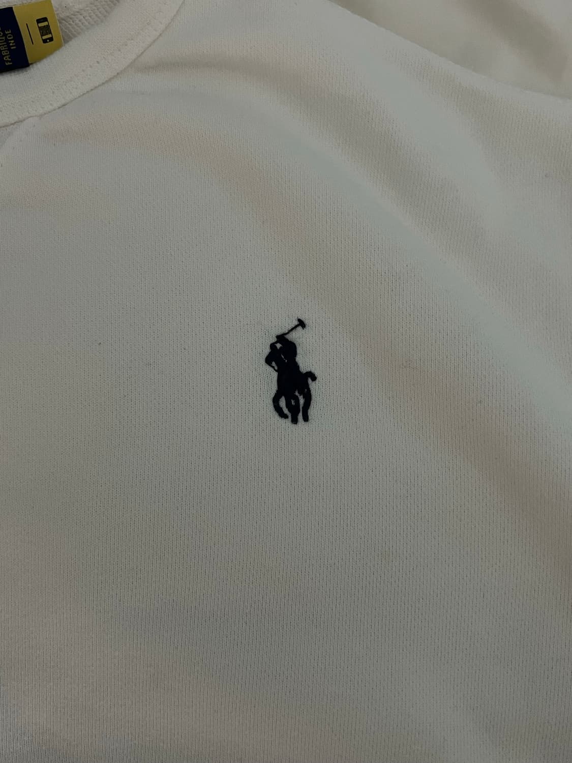 랄프로렌 정품!!  맨투맨 화이트 사이즈can 상품이미지2