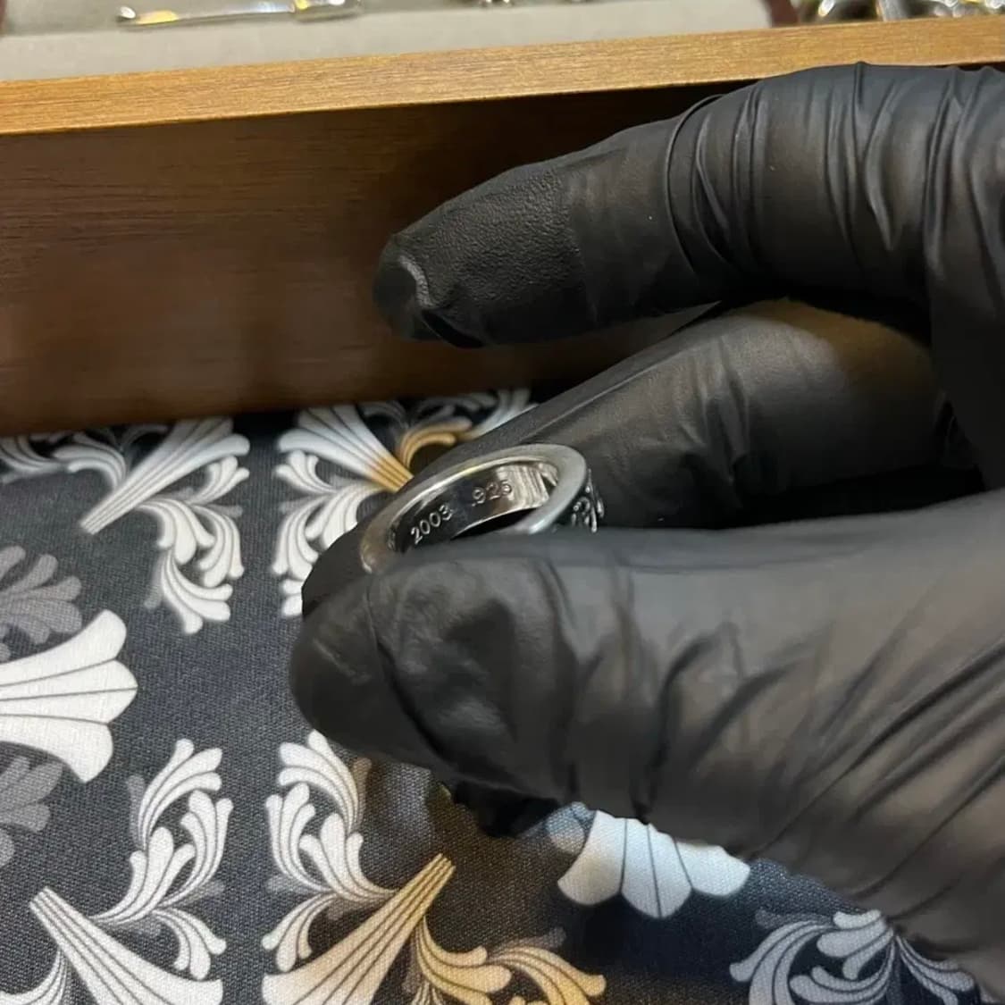 크롬하츠 퍽유링 6mm us4.5 상품이미지3