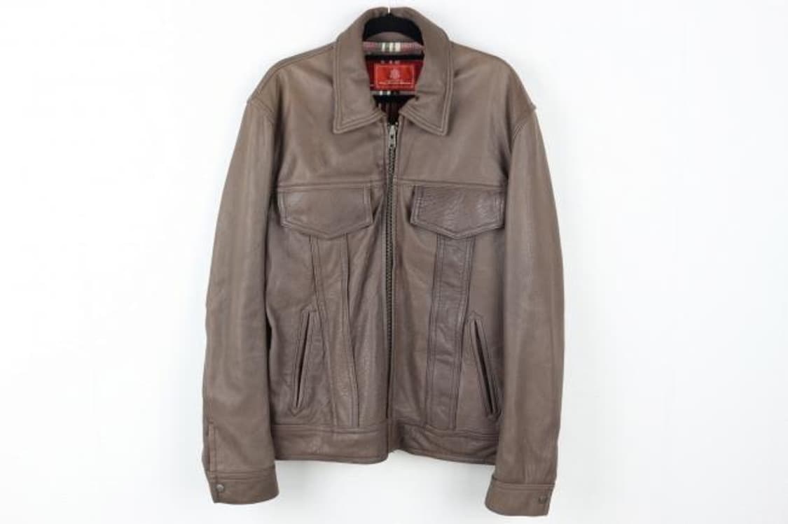 90s Avirex Officers Uniform 가죽자켓 상품이미지1